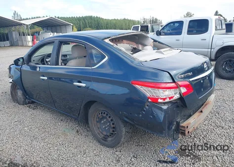 2014 Nissan Sentra S/Sv/Sr/Sl from USA, damaged, VIN 3N1AB7AP6EL630864